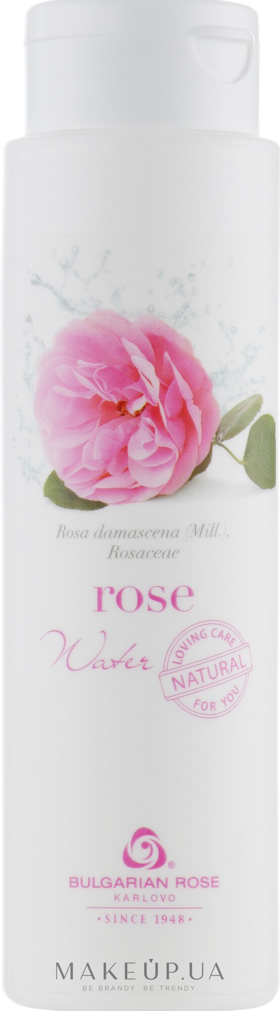 Натуральна рожева вода - Bulgarska Rosa Rose Water Natural — фото 250ml