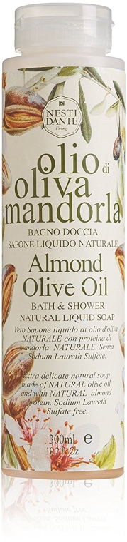 Гель для душу з мигдалем і оливковою олією - Nesti Dante Almond Olive Oil Bath and Shower Gel — фото N1