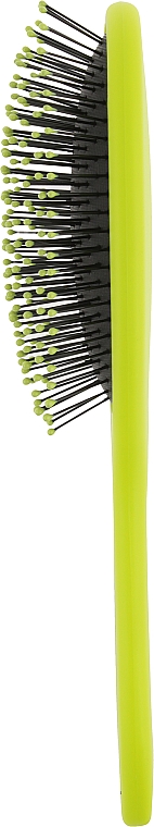 Щетка для волос 04281, салатовая - Eurostil Oval Brush — фото N2