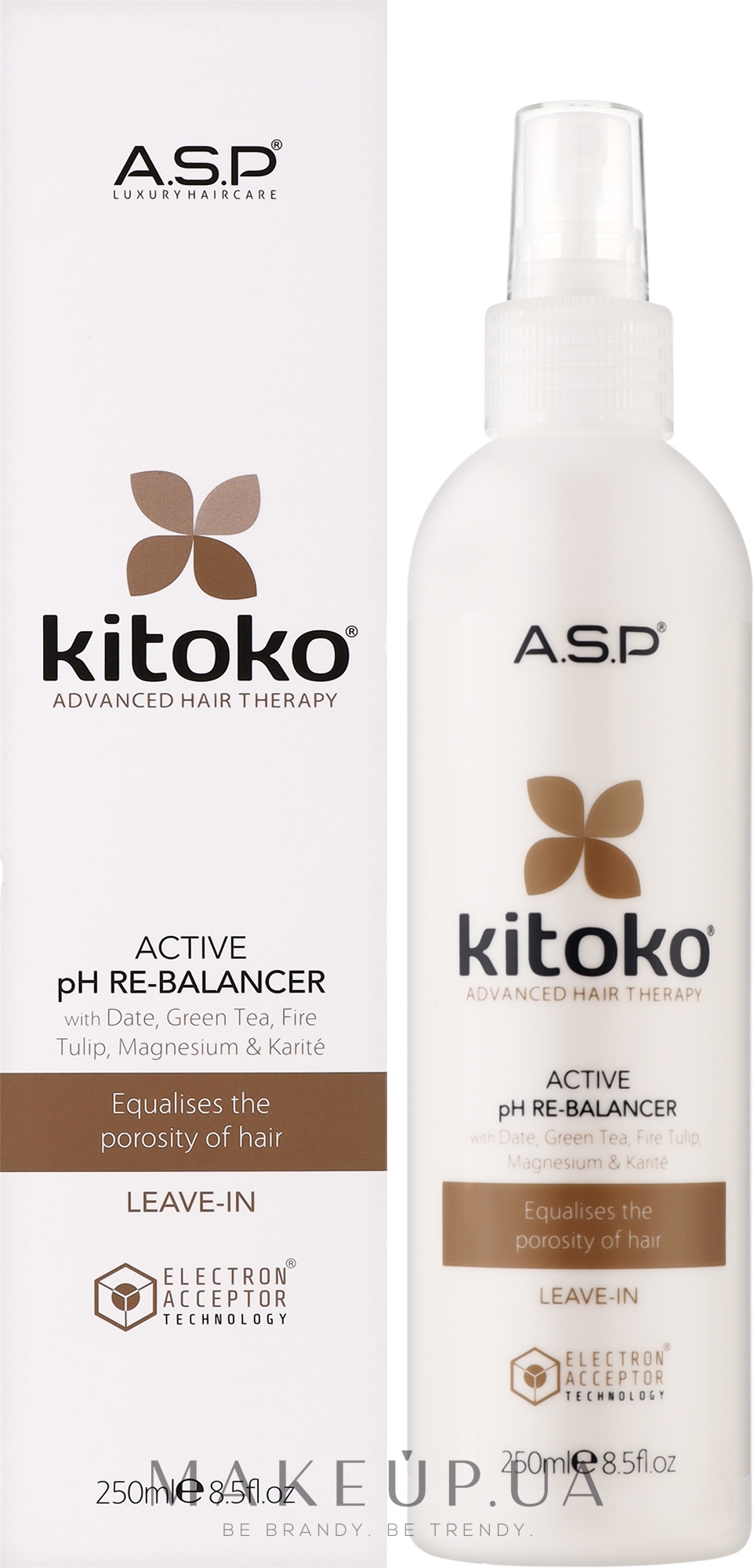 Спрей-балансир для волосся - ASP Kitoko pH Active pH Rebalancer — фото 250ml