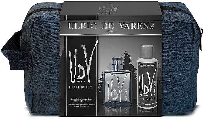 Ulric de Varens UDV - Набір (edt/100ml + deo/200ml + bag) — фото N1