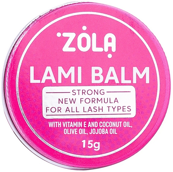 Клей для ламінування вій - Zola Lami Balm Pink — фото N1