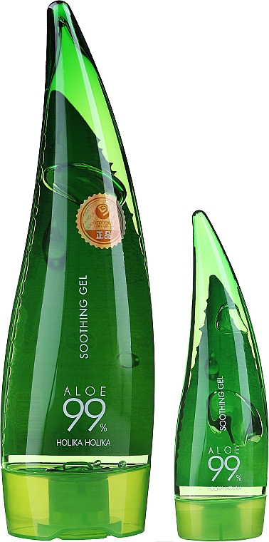 Набор - Holika Holika Aloe 99% Soothing Gel (f/gel/250ml + f/gel/55ml) — фото N2