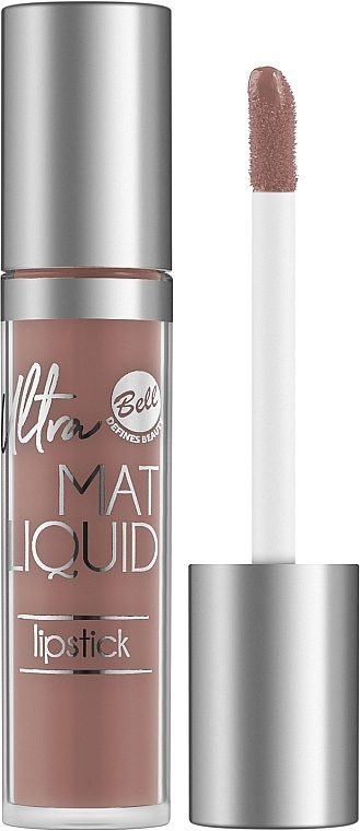 Жидкая матовая помада для губ - Bell Ultra Mat Liquid Lipstick 