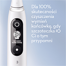 Електрична зубна щітка, біла - Oral-B Braun iO Серія 6 — фото N18