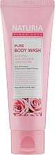 Гель для душа - Naturia Pure Body Wash Rose & Rosemary — фото N1