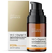 Концентрированный антивозрастной осветляющий гель - Skin Generics Concentrated Anti-Aging Brightening Gel Vit C + Oxynex K — фото N1