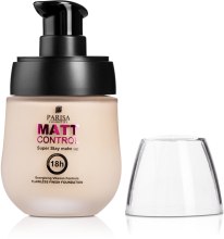 Духи, Парфюмерия, косметика Матирующая тональная крем-пудра F-07 - Parisa Cosmetics	 Matt Control SPF20