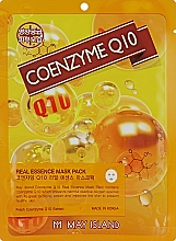 Духи, Парфюмерия, косметика Тканевая маска с коэнзимом - May Island Real Essence Coenzyme Q10 Mask Pack 