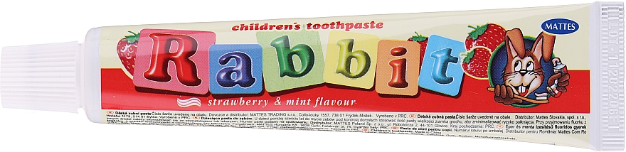 Набір - Mattes Rabbit Children (toothpaste/80 g + toothbrush) — фото N1