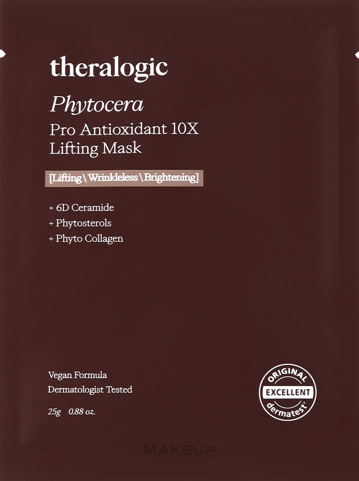 Антиоксидантная маска с керамидами и фитостеролом - Doctors Theralogic Phytocera Pro Antioxidant 10X Lifting Mask — фото 10x25g
