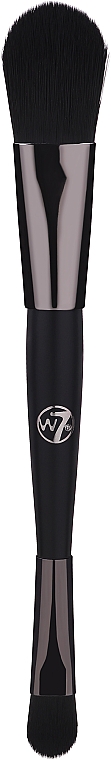 Подвійний пензель для основи та консилера - W7 Duo Foundation & Concealer Brush — фото N1