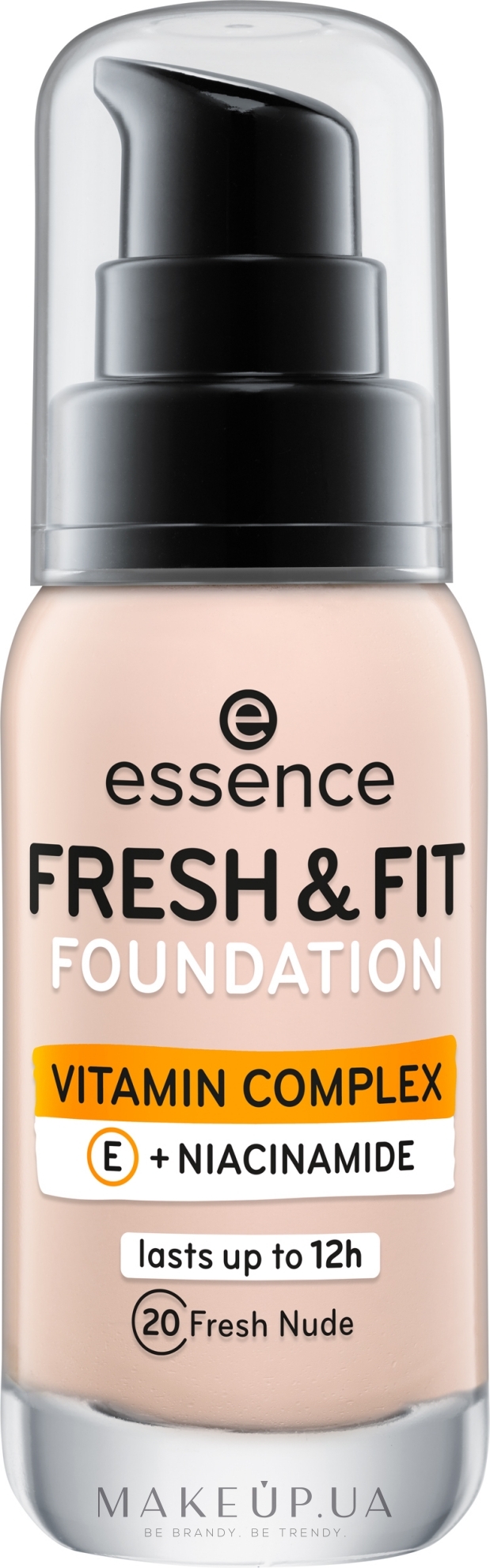 Тональная основа - Essence Fresh & Fit Vitamin Complex Foundation — фото 20 - Fresh Nude