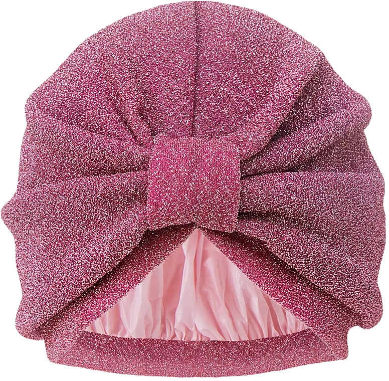 Шапочка для душа, розовая мерцающая - Styledry Shower Cap Shimmer & Shine — фото N1