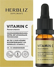 УЦЕНКА Пищевая добавка в каплях - Herbliz Vitamin C * — фото N2