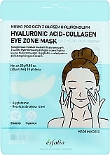 Парфумерія, косметика Маска-патчі під очі - Esfolio Hyaluronic Acid-Collagen Eye Zone Mask
