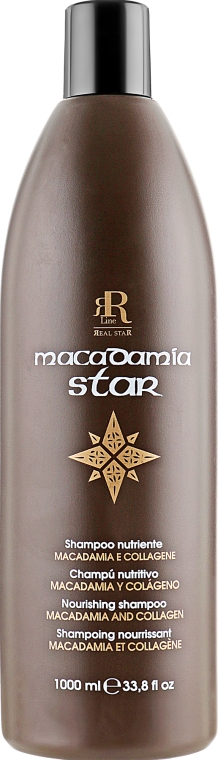 Шамунь з олією макадамії та колагеном для волосся  - RR Line Macadamia Star — фото N7