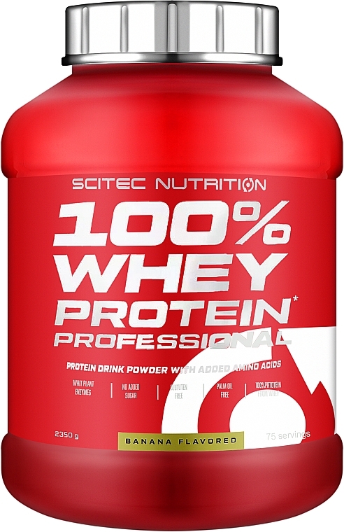  Протеїн - Scitec Nutrition 100% Whey Protein Professional Banana — фото N1