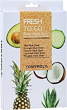 Духи, Парфюмерия, косметика Набор тканевых масок - Tonymoly Fresh To Go Sheet Mask Set, 5 продуктов