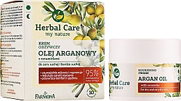 Farmona Herbal Care Regenerating Cream - Відновлювальний крем для обличчя "Арганова олія" — фото N2