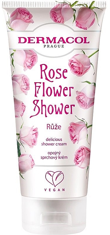 Крем для душа "Роза" - Dermacol Rose Flower Shower Cream — фото N1