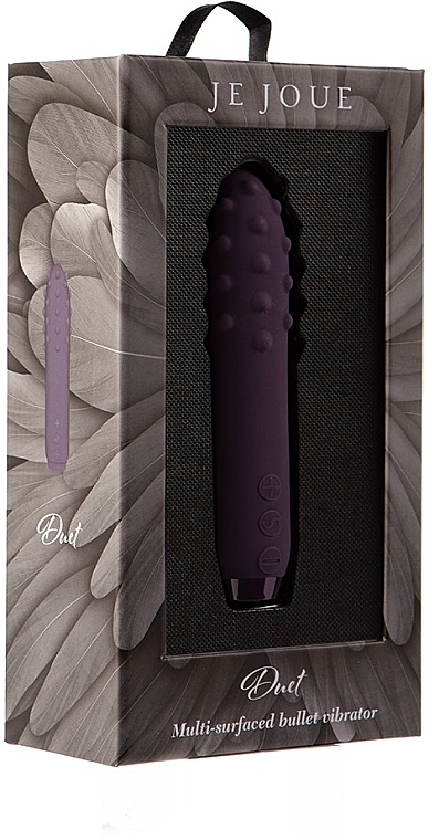 Вібратор, фіолетовий - Je Joue Duet Bullet Vibrator Purple — фото N3