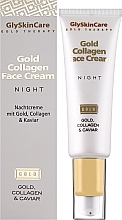 Коллагеновый ночной крем для лица с золотом - GlySkinCare Gold Collagen Night Face Cream — фото N2