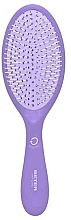 Щітка для волосся, фіолетова - Beter Recycled Collection Pneumatic Brush With Removable Base — фото N1