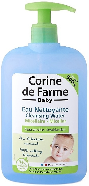 Мицеллярная вода для детей - Corine De Farme Baby Micellar Cleansing Water — фото N1