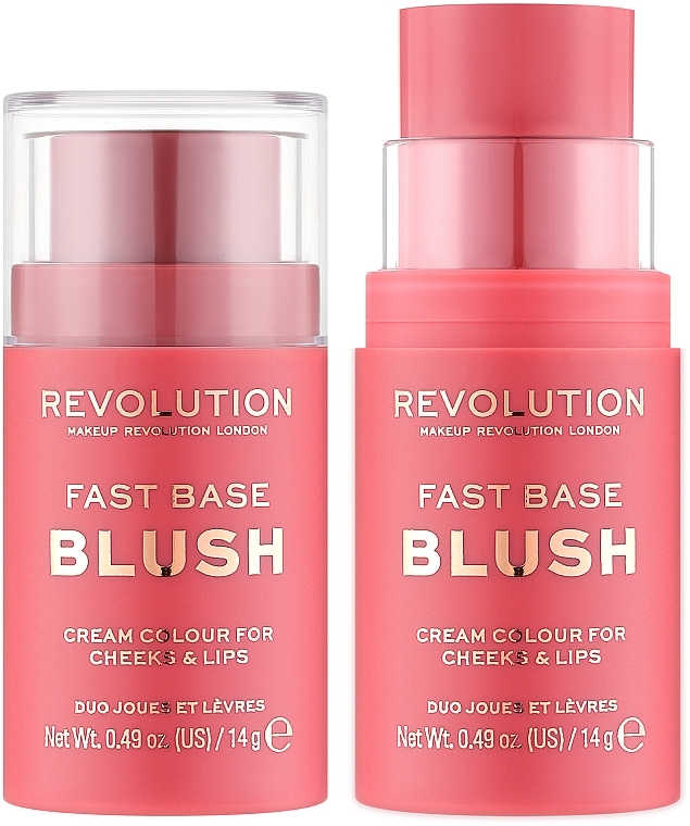 Румяна - Makeup Revolution Fast Base Blush Stick — фото N1