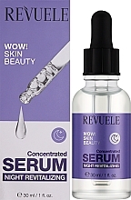 Сыворотка для лица омолаживающая, ночная - Revuele Wow! Skin Beauty Concentrated Serum — фото N2