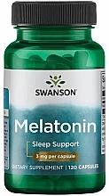 Парфумерія, косметика Дієтична добавка "Мелатонін", 3 mg - Swanson Melatonin