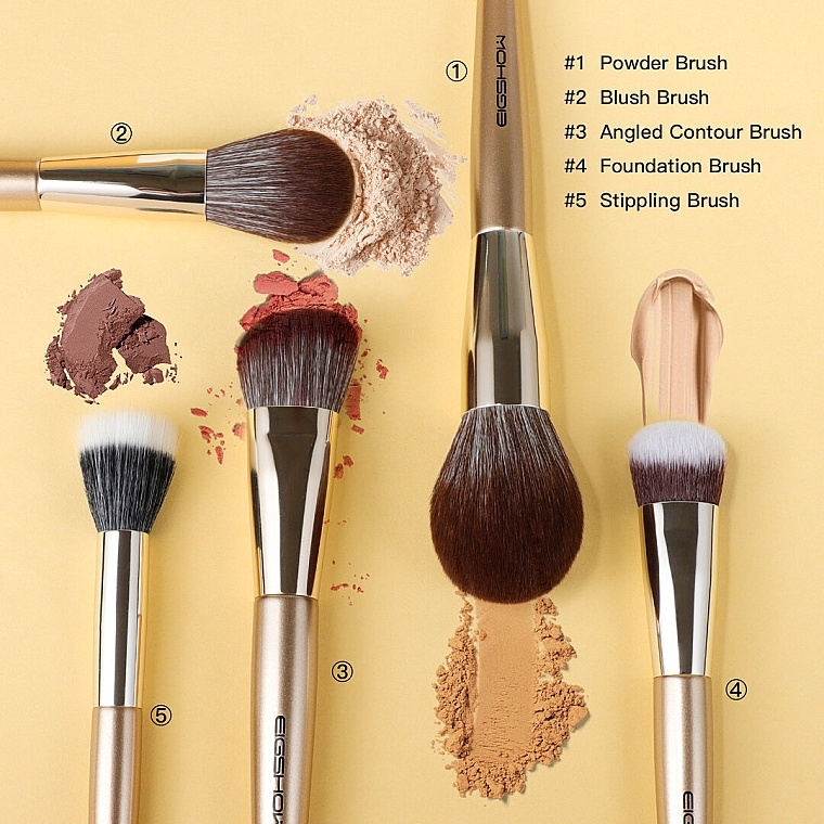 Набор кистей для макияжа - Eigshow Beauty Monarch Butterfly Professional — фото N7