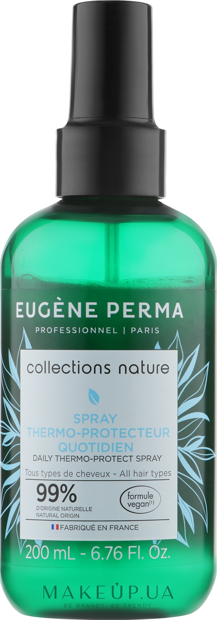 Спрей для волос термозащитный для ежедневного ухода - Eugene Perma Collections Nature Spray Thermo-Protecteur Quotidien — фото 200ml