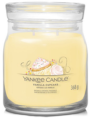 Ароматическая свеча в банке "Vanilla Cupcake", 2 фитиля - Yankee Candle Singnature  — фото N1