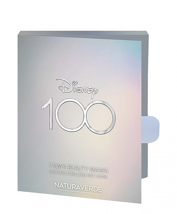 Набір, 7 продуктів - Naturaverde Disney 100 7 Days Beauty Mask — фото N1
