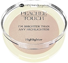 Хайлайтер для обличчя й тіла - Bell HypoAllergenic x Peachee Touch Highlighter — фото N1