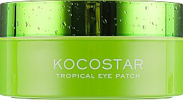 Гидрогелевые патчи для глаз "Тропические фрукты. Папайя" - Kocostar Tropical Eye Patch Papaya — фото N5