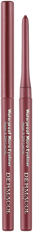 Автоматический водостойкий карандаш для глаз - Dermacol Waterproof Micro Eyeliner