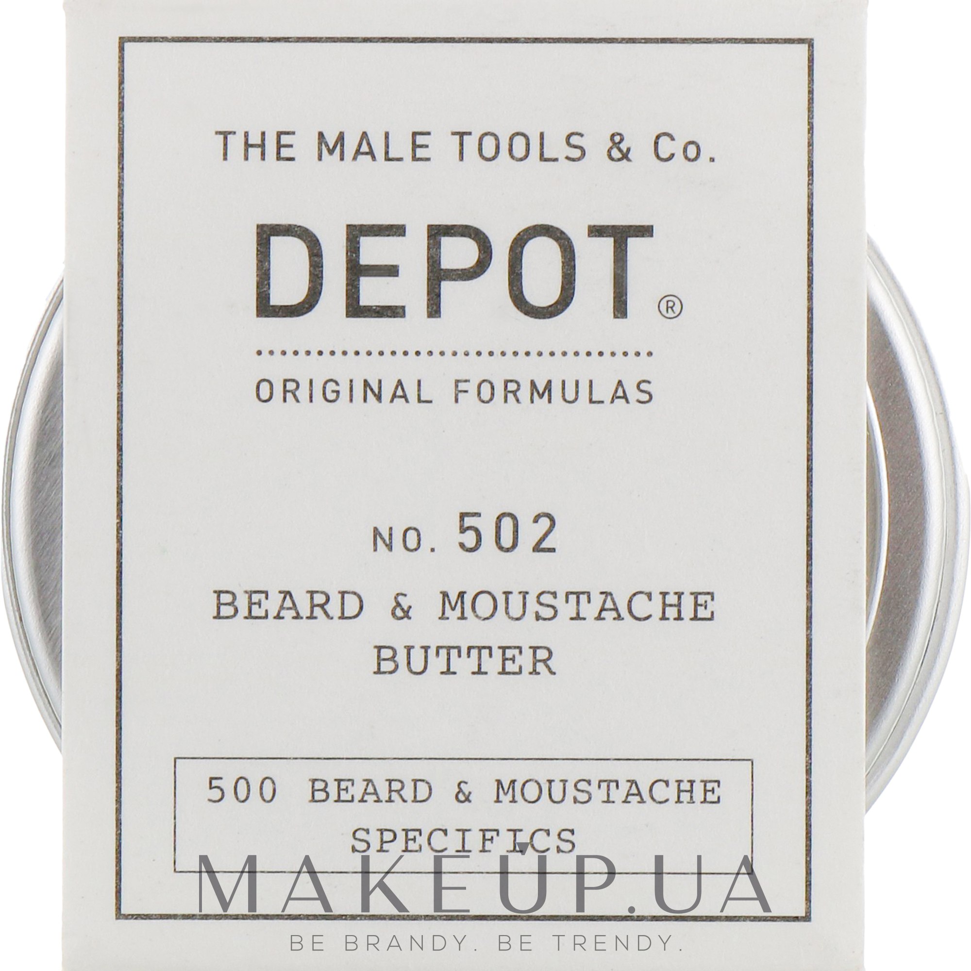 Зволожувальна і пом'якшувальна олія для бороди і вусів - Depot Beard&Moustache Specifics 502 — фото 30ml