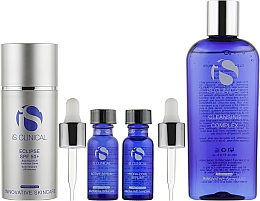 Набор для очищения кожи - Is Clinical Pure Clarity Collection (clean/gel/180ml + serum/15ml + serum/15ml + sun/cr/100g) — фото N2
