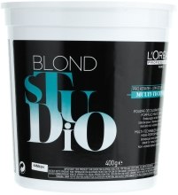 Многофункциональная пудра для интенсивного осветления - L'Oreal Professionnel Blond Studio Multi-Techniques Powder — фото N1