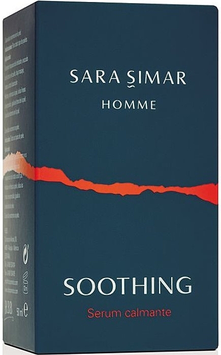 Успокаивающая сыворотка для лица - Sara Simar Men Soothing Serum — фото N2