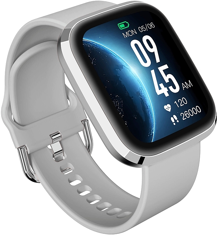 Смарт-часы, серебристые - Garett Smartwatch GRC STYLE Silver — фото N5