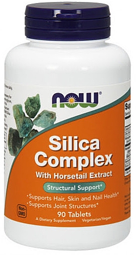 Кремниевый комплекс - Now Foods Silica Complex with Horsetail Extract — фото N4