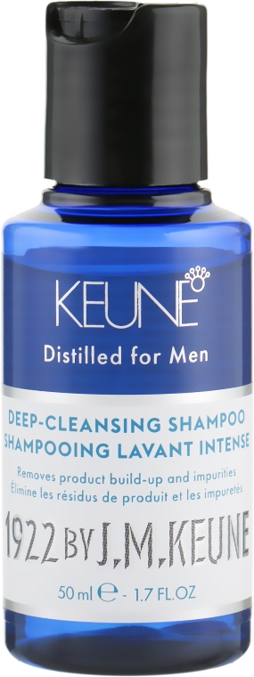 Шампунь для мужчин "Глубоко очищающий" - Keune 1922 Deep-Cleansing Shampoo Travel Size — фото N1