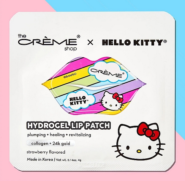 Гідрогелеві патчі для губ - The Cream Shop Hello Kitty Hydrogel Lip Patch — фото N1
