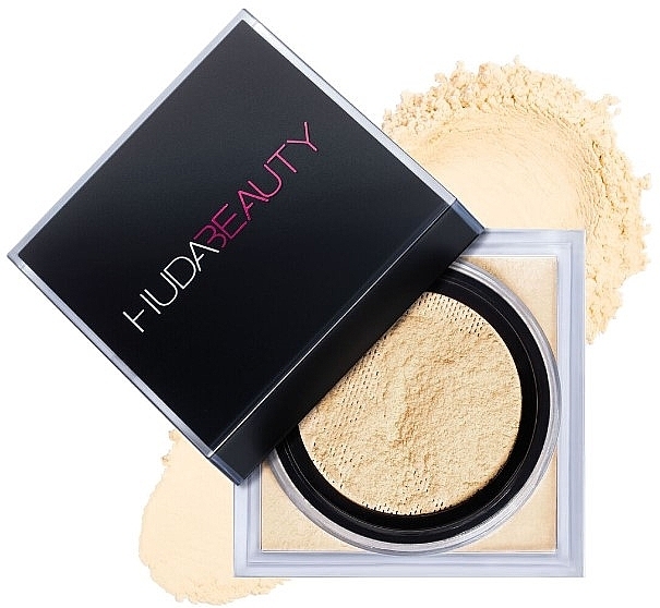 Рассыпчатая пудра для фиксации макияжа, без запаха - Huda Beauty Easy Bake Fragrance Free Loose Baking and Setting Powder — фото N1