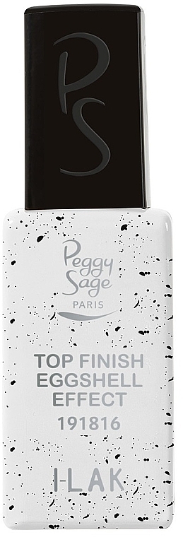 Топове покриття для нігтів - Peggy Sage Top Finish Eggshell Effect I-Lak — фото N1