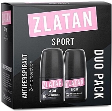 Zlatan Ibrahimovic Sport Pour Femme - Набір (deo/roll/2x50 ml) — фото N1